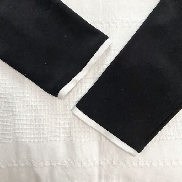 JOSEPH RIBKOFF BLACK WHITE KNITTED CARDIGAN - 12 - Picture 9 of 11